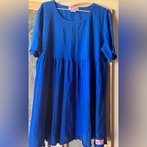 Ruffle Girl  women tunic